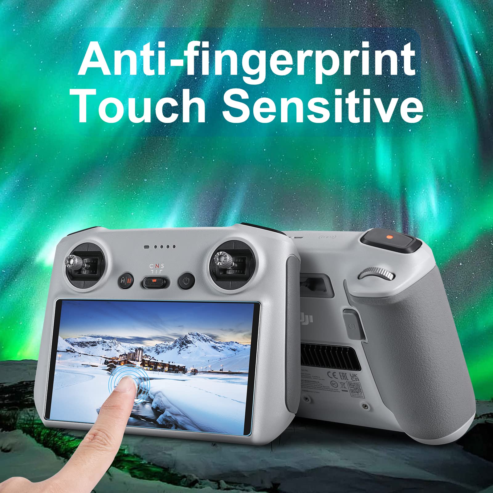 ZORBES 2pcs Tempered Glass Screen Protection for Mavic 3/Mavic 3 pro/Mini 3 Pro/Mini 4 Pro/Air 3 Controller, HD Tempered Glass 9H Hardness Matte Screen Protector for DJI RC/RC 2 Display Remote Controller ZORBES 2pcs Tempered Glass Screen Protection for Mavic 3/Mavic 3 pro/Mini 3 Pro/Mini 4 Pro/Air 3 Controller, HD Tempered Glass 9H Hardness Matte Screen Protector for DJI RC/RC 2 Display Remote Controller